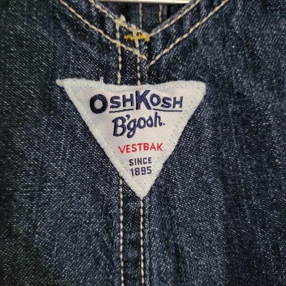 Denim Overall Shorts for Kids, Size: 6-9 Months - Picture 7 of 11